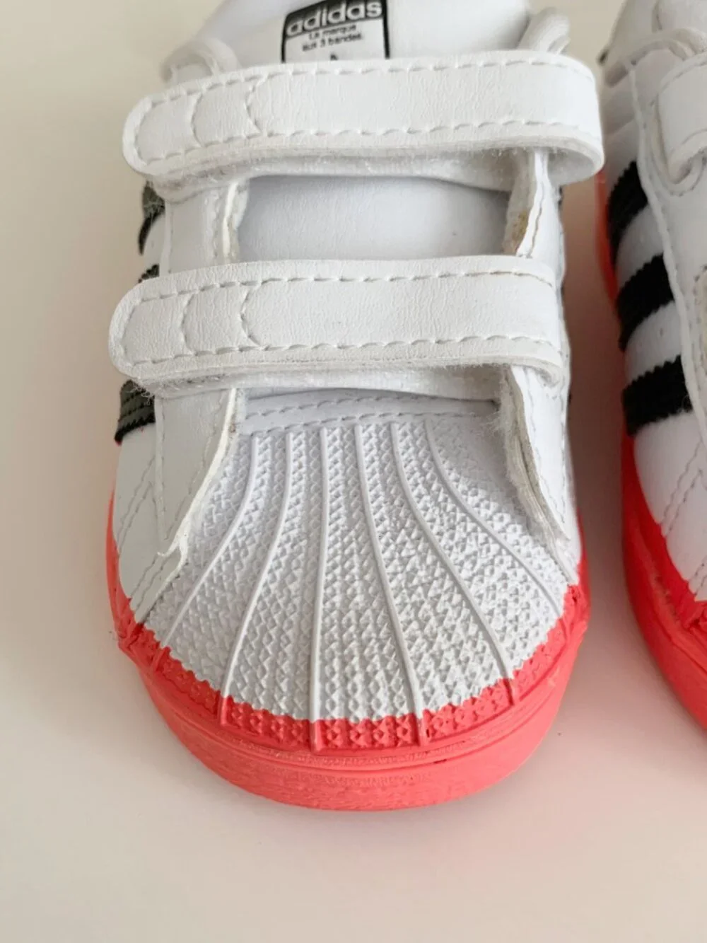 Adidas Kids Superstar Ortholite Sneakers • Infant / Toddler Size 5
